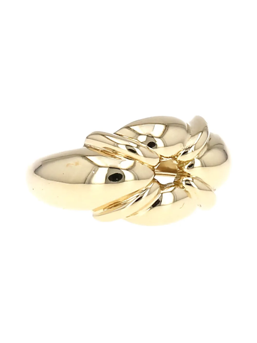 Pre-owned Chaumet Yellow Gold Signet Ring