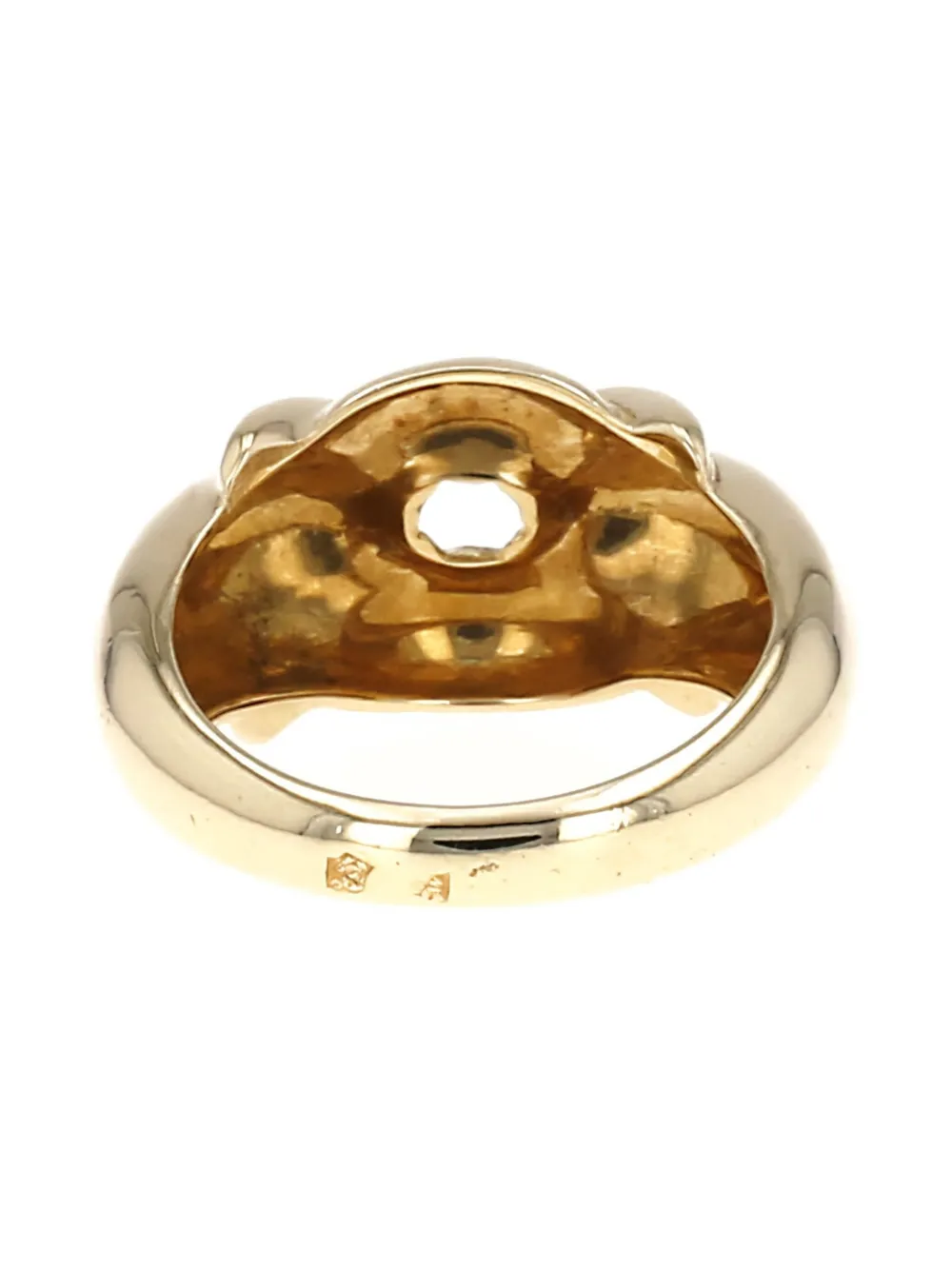 Pre-owned Chaumet Yellow Gold Signet Ring