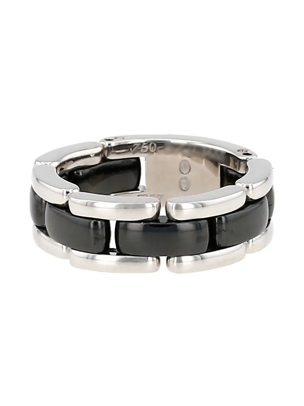 CHANEL Pre-Owned Ultra リング ホワイトゴールド - シルバートーン CHANEL Pre-Owned Ultra リング ホワイトゴールド - シルバートーン