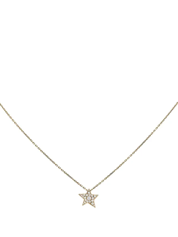 Chanel Pre-owned Comètes Necklace in Gold