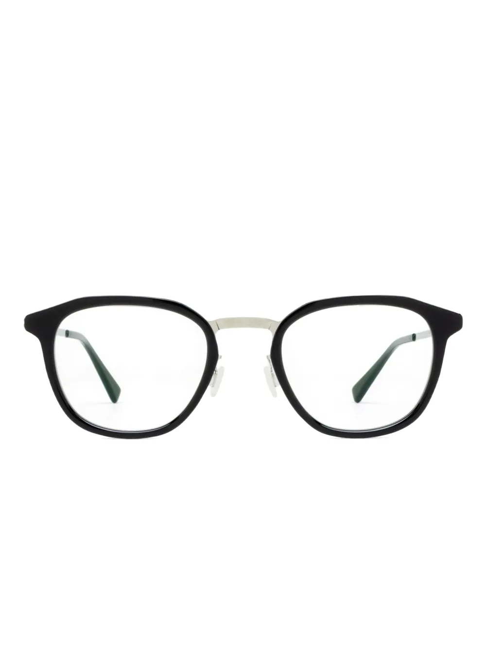 Mykita PAVI A81-Shiny Silver Black Zwart