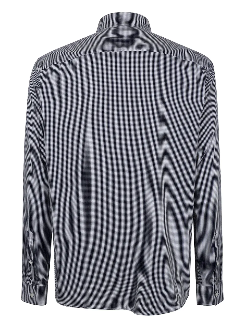 Michael Kors gingham-check shirt - Zwart