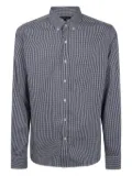 Michael Kors gingham-check shirt - Black