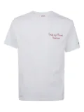 MC2 Saint Barth slogan-embroidered T-shirt - White