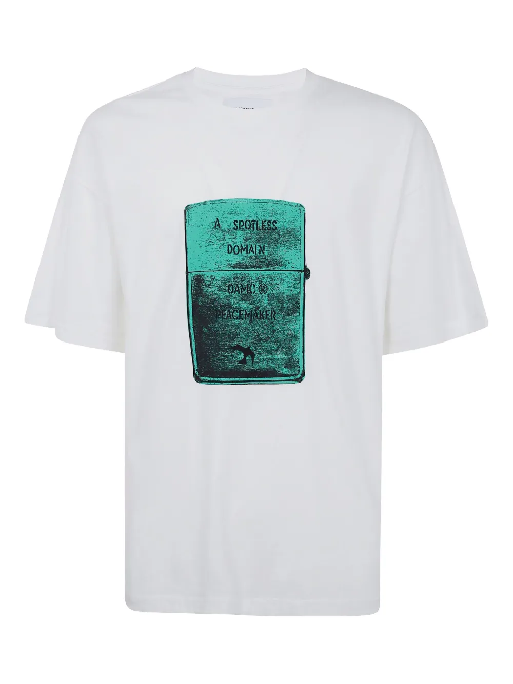 OAMC playera con estampado gráfico | blanco | Image 1