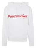OAMC graphic-print hoodie - White