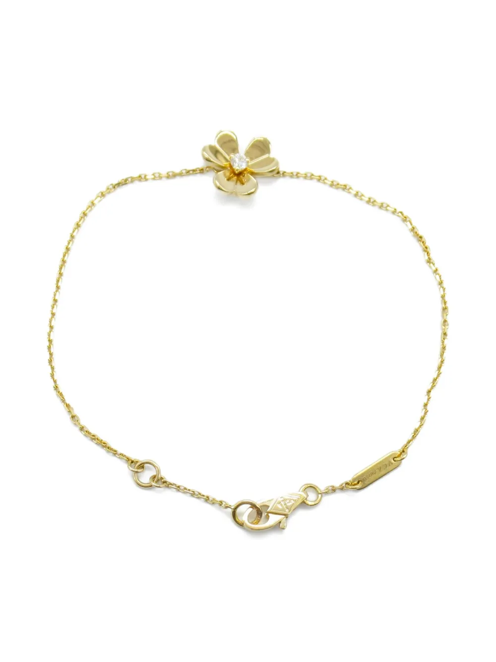 Van Cleef & Arpels 2010s 18K yellow gold Frivole diamond bracelet | Image 2