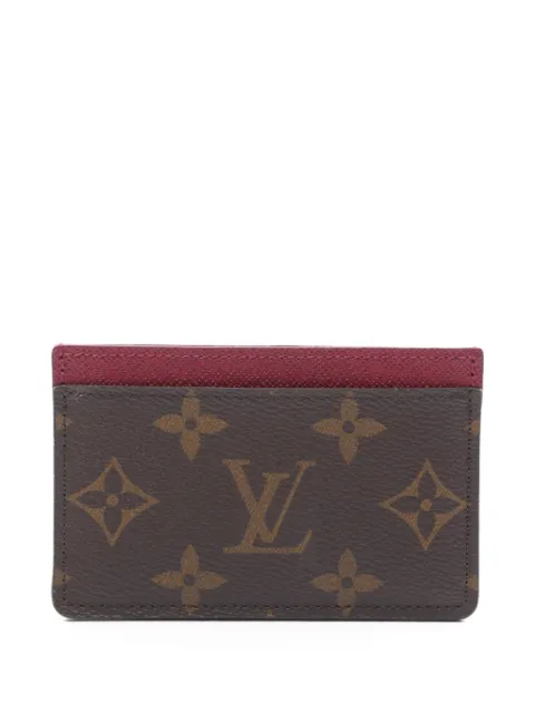 Louis Vuitton Pre-Owned 2021 Monogram card holder 