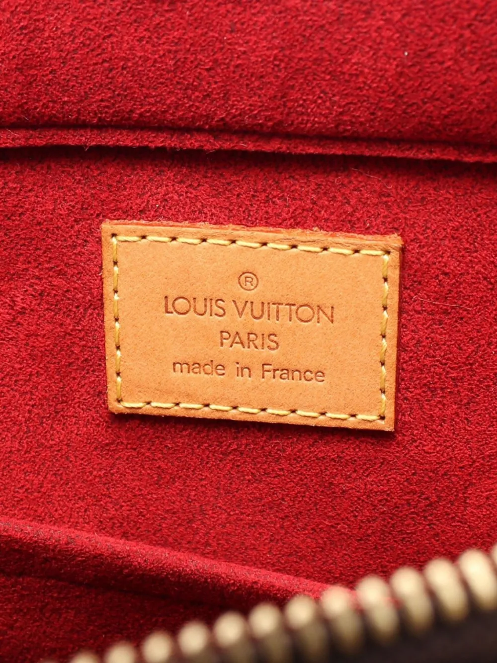 Pre-owned Louis Vuitton 2003 Vivacite Gm Shoulder Bag In Brown