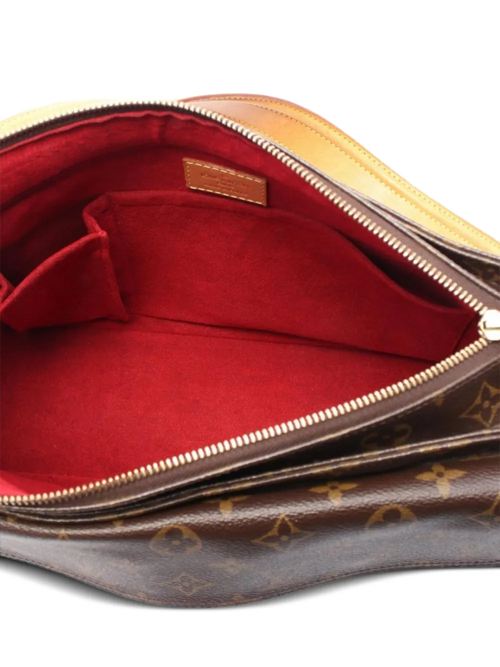 Pre-owned Louis Vuitton 2003 Vivacite Gm Shoulder Bag In Brown