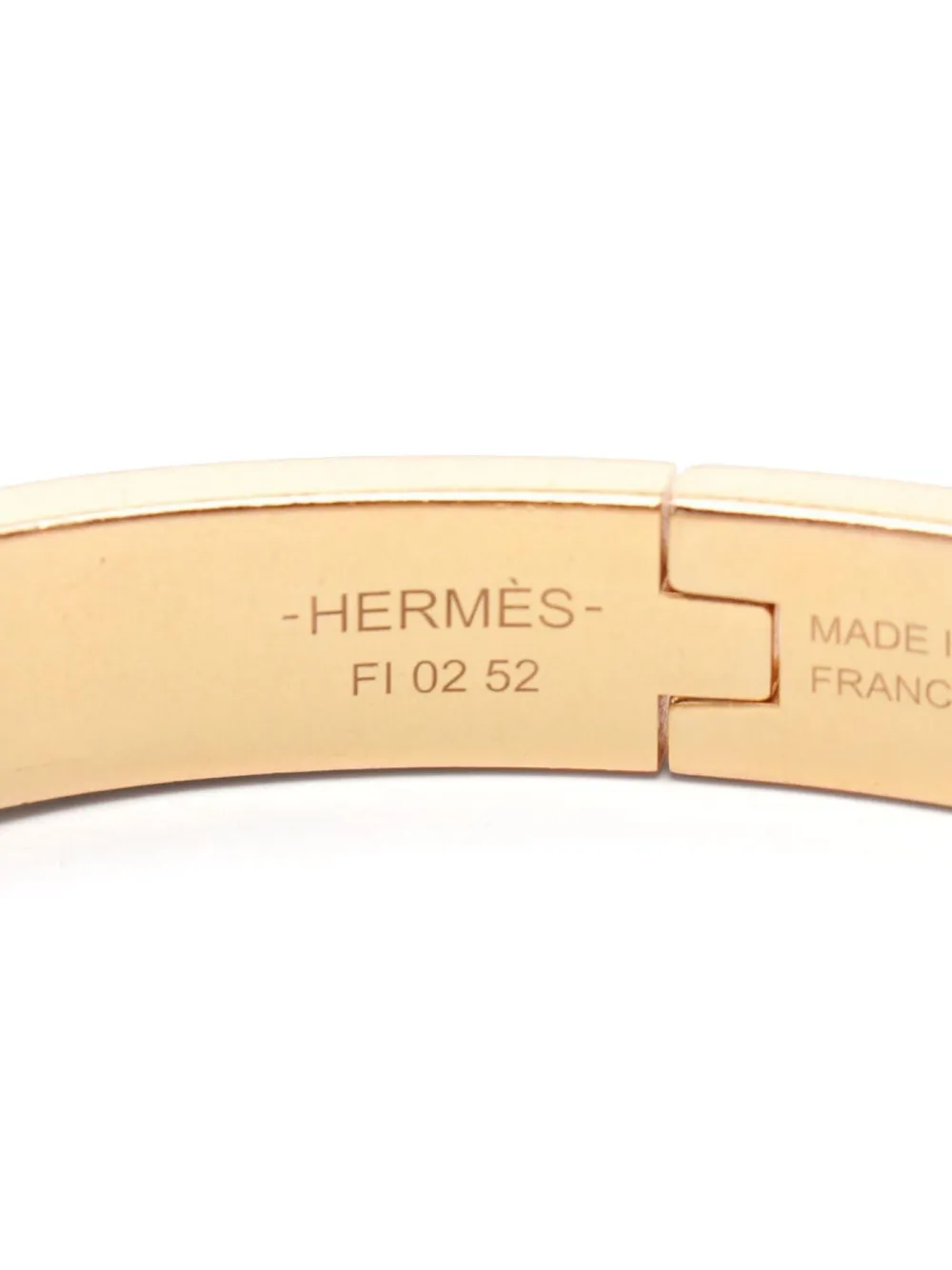 Pre-owned Hermes 2010s Chaine D'ancre Bangle Bracelet