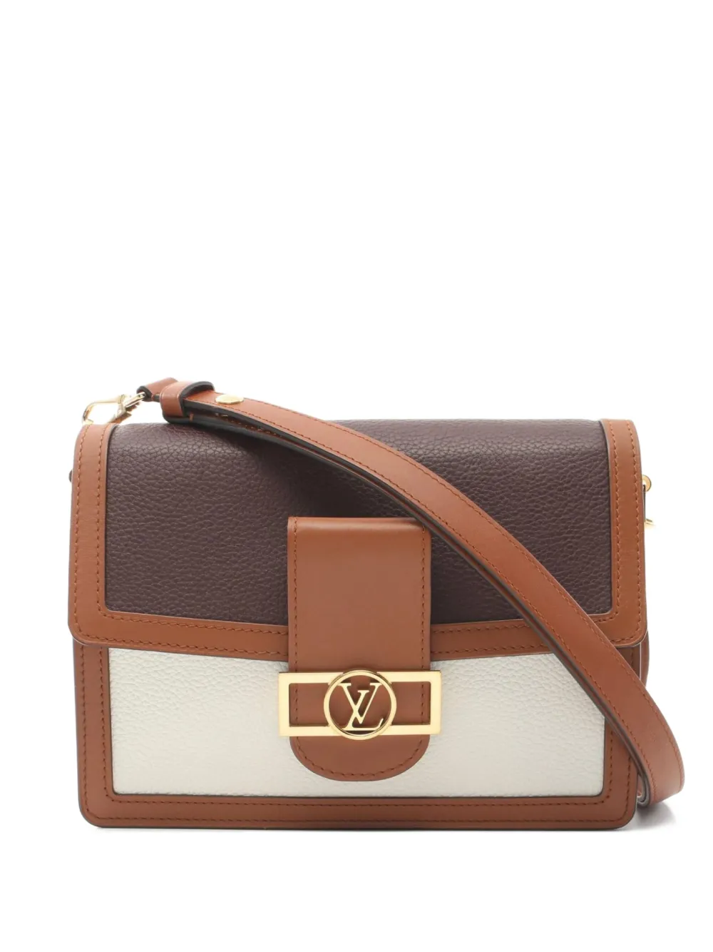 Louis Vuitton Pre-Owned 2019 ドーフィーヌ MM ショルダーバッグ - ブラウン Louis Vuitton Pre-Owned 2019 ドーフィーヌ MM ショルダーバッグ - ブラウン