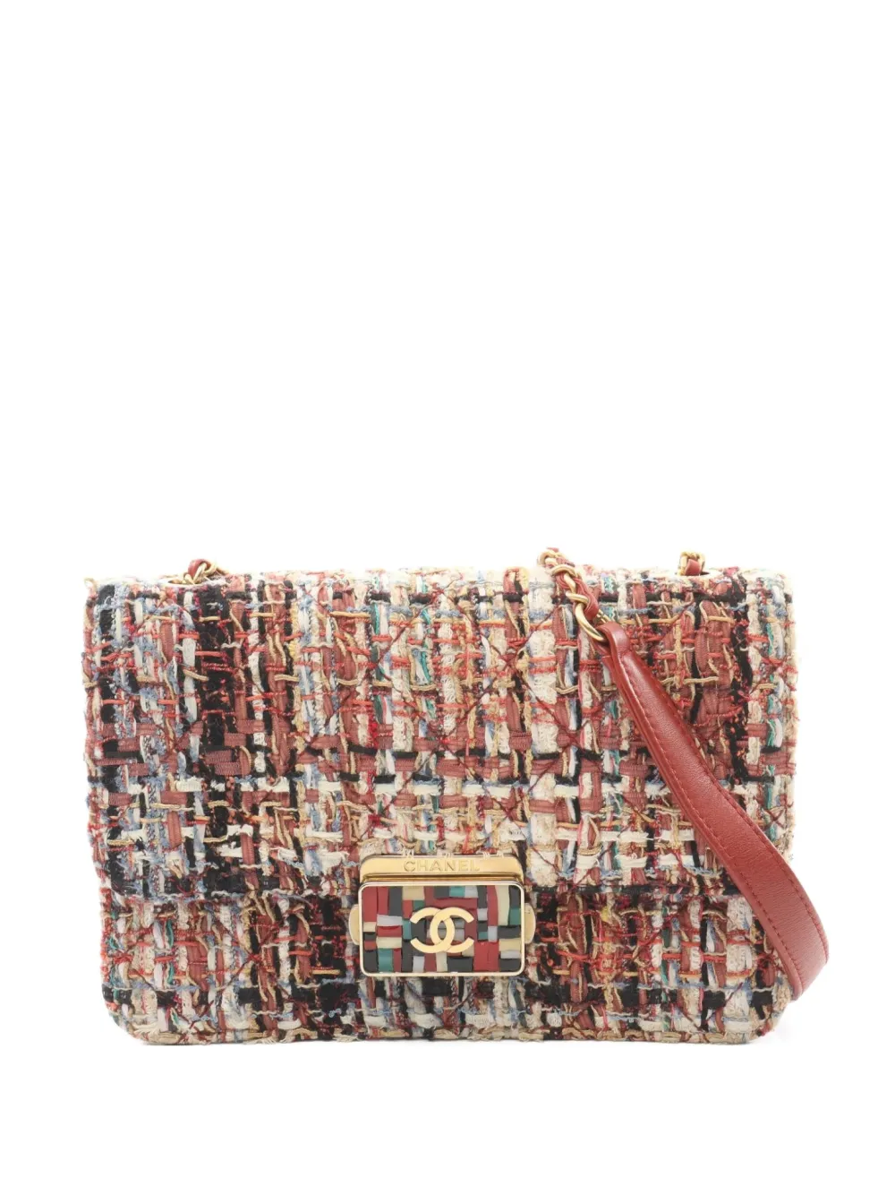 Pre-owned Chanel 2018 Coco Mark Handbag