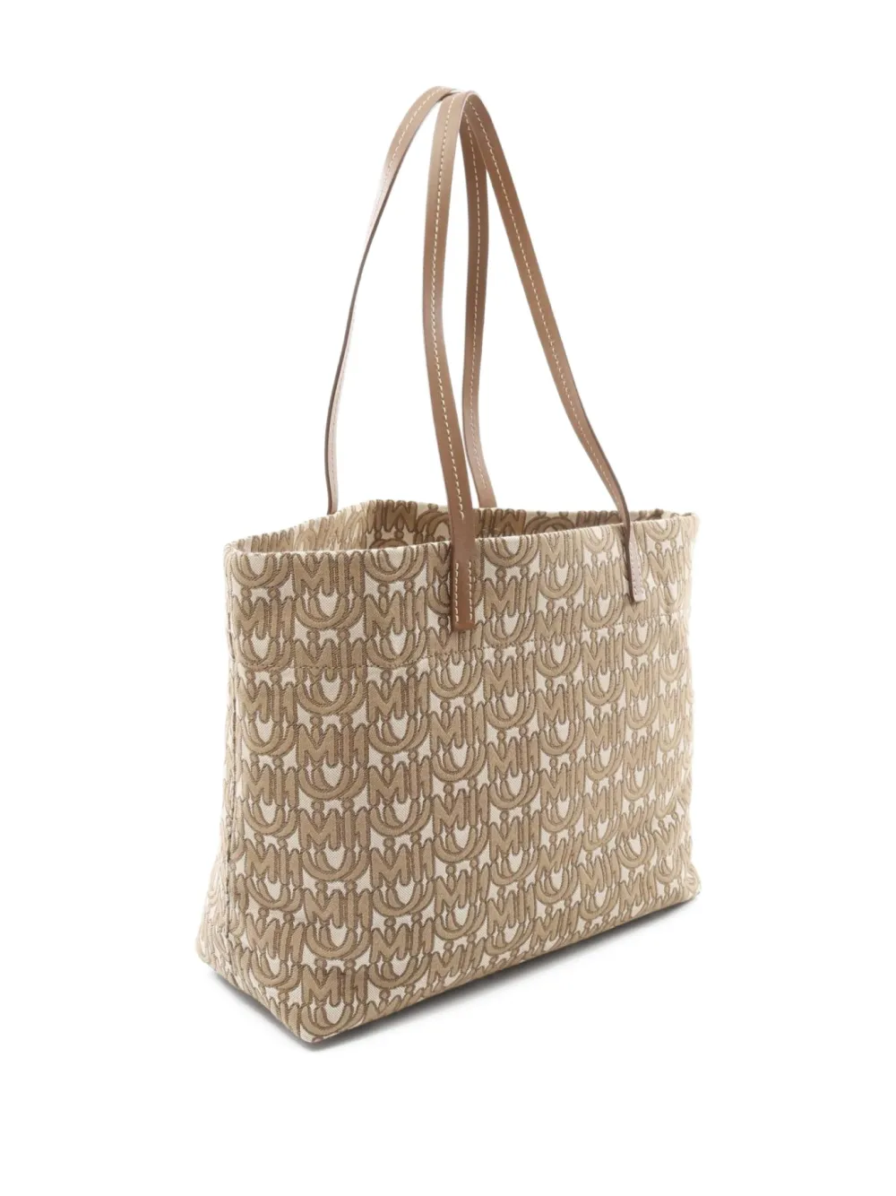 Miu Miu Pre-Owned 2010s logo-jacquard tote bag | Image 2
