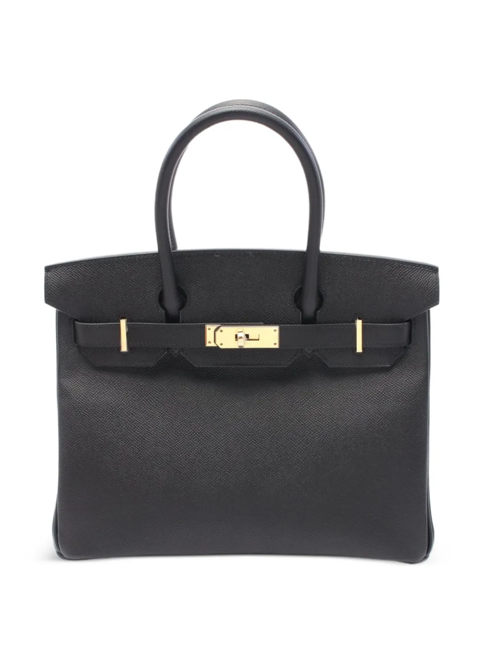 Hermès Pre-Owned 2024 バーキン 30 バッグ - ブラック Hermès Pre-Owned 2024 バーキン 30 バッグ - ブラック