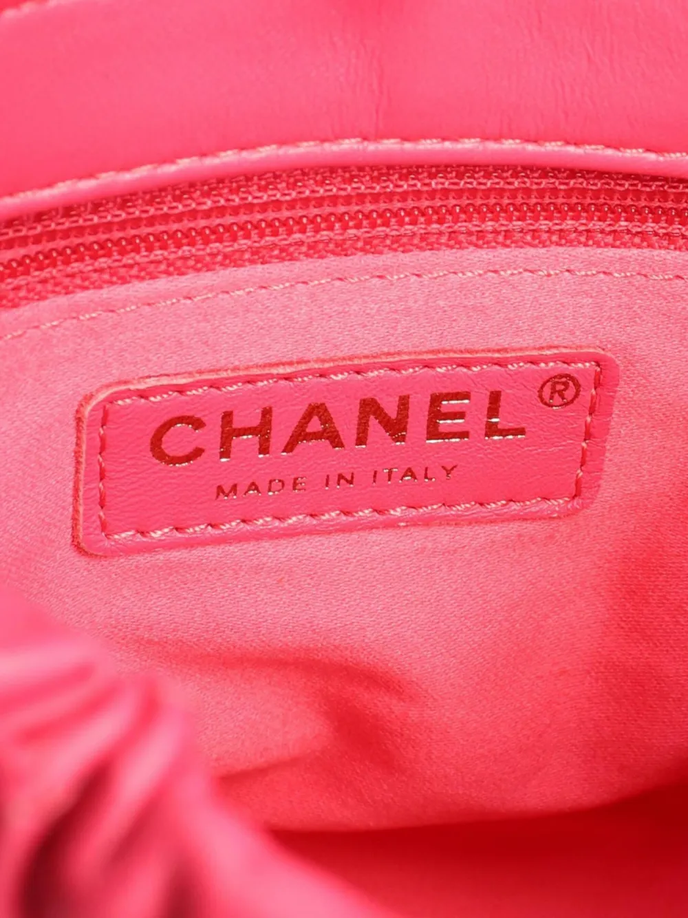 Pre-owned Chanel 2021 Interlocking Cc-charms Shoulder Bag In Pink