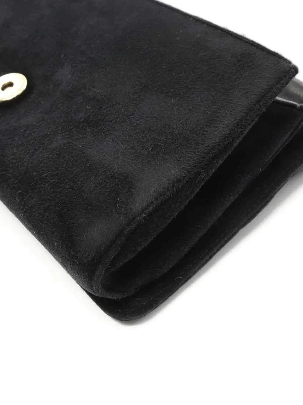 Pre-owned Chanel 2014 Interlocking Cc-logo Shoulder Bag In Black