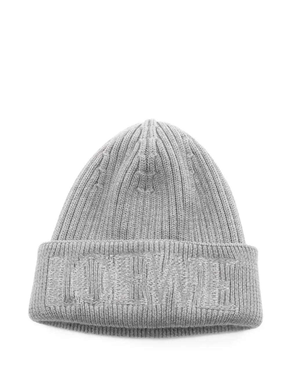 Pre-owned Loewe 2010s Logo-embroidered Beanie