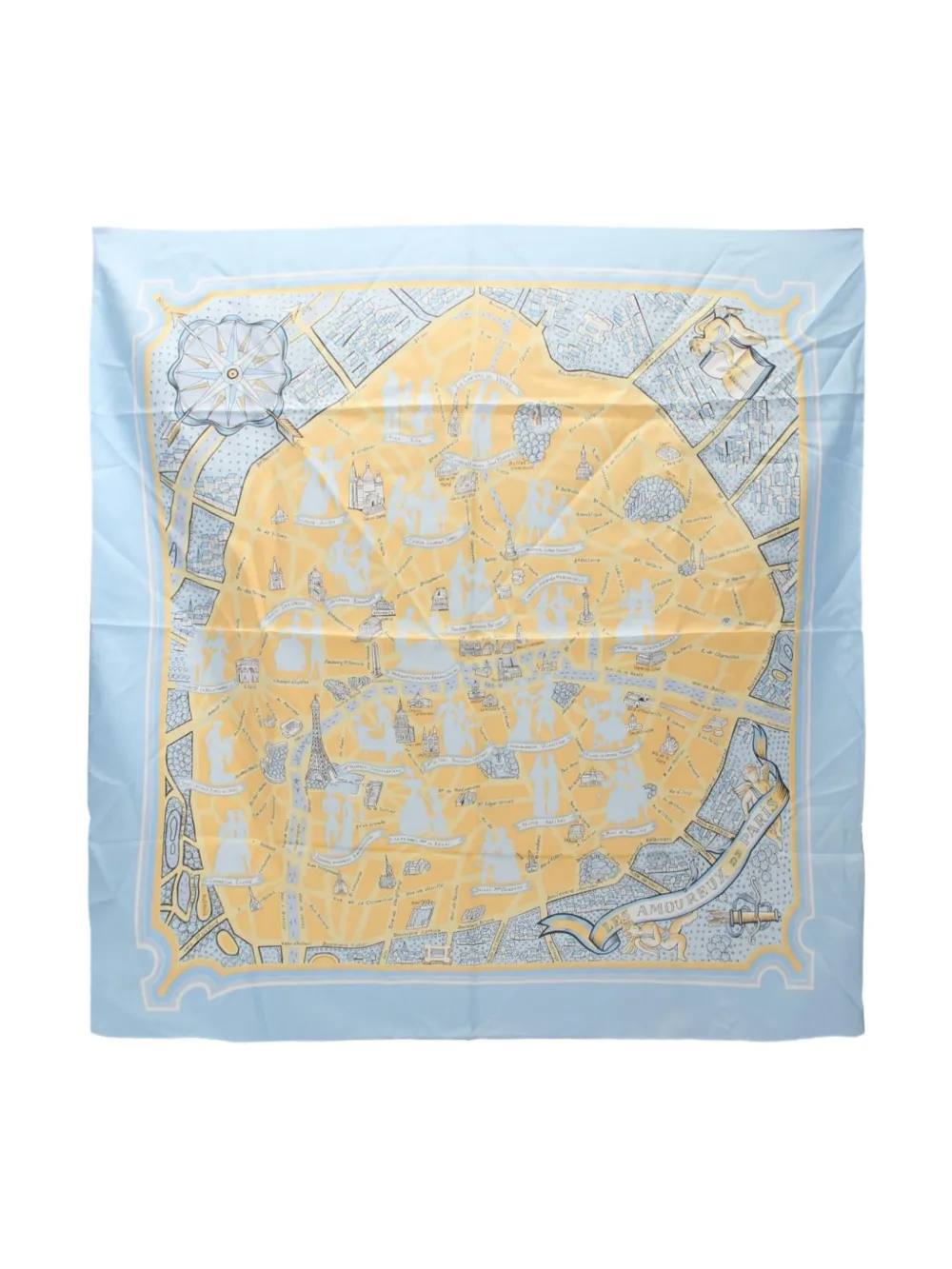 Pre-owned Hermes 2000s Les Amoureux Scarf