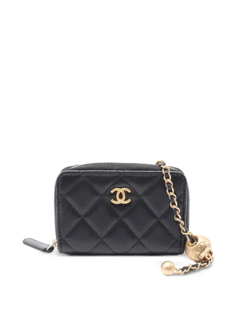 CHANEL Pre-Owned 2021-2022 Matelasse Chain wallet 
