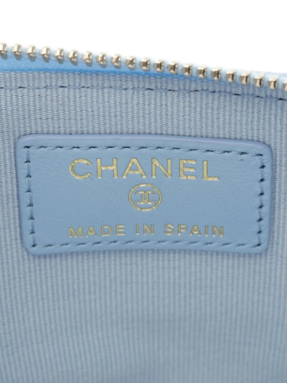 Pre-owned Chanel 2021 Rhinestone-embellished Wallet