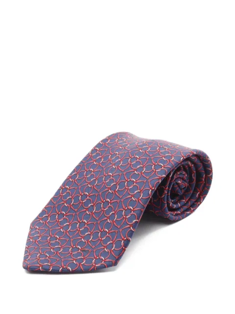 Hermès Pre-Owned corbata de seda 2010