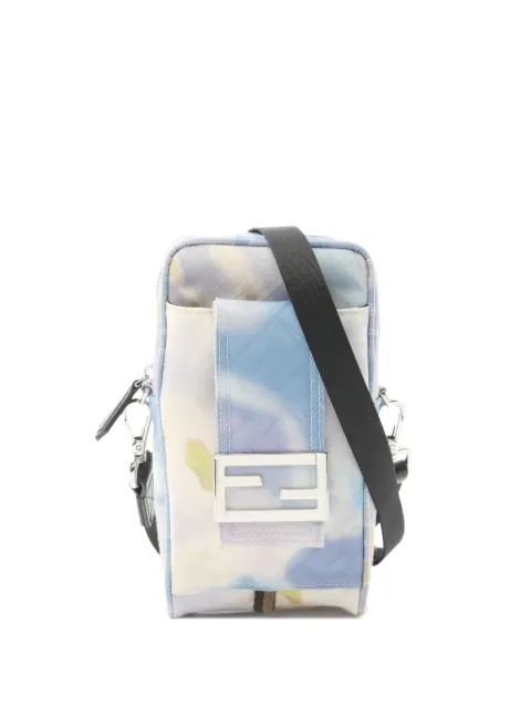 Fendi Pre-Owned funda para celular con placa FF 2010