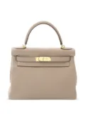 Hermès Pre-Owned 2021 Kelly 28 Sellier two-way handbag - Neutrals