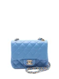 CHANEL Pre-Owned 2019 mini Classic Flap shoulder bag - Blue