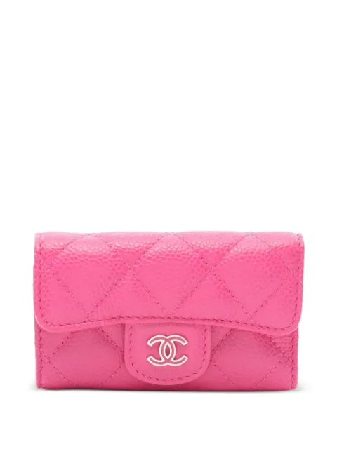 CHANEL Pre-Owned 2014-2015 Matelasse key case 