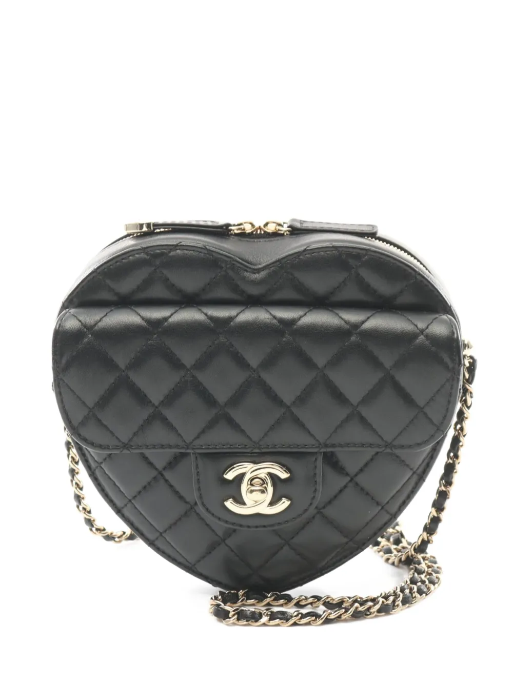 Pre-owned Chanel 2021 Matelassé Leather Cross Body Bag
