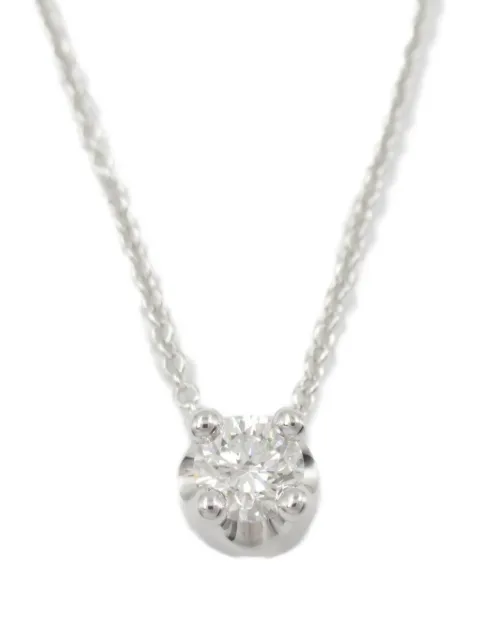 Bvlgari Pre-Owned 2010s 18K white gold Corona diamond necklace