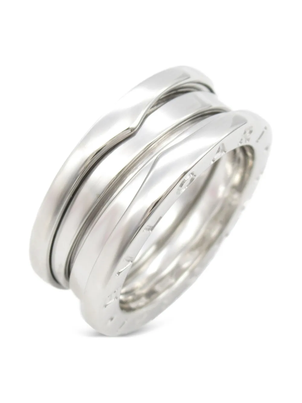 Bvlgari Pre-Owned anillo B.zero1 en oro blanco de 18kt 2010 | plateado | Image 1