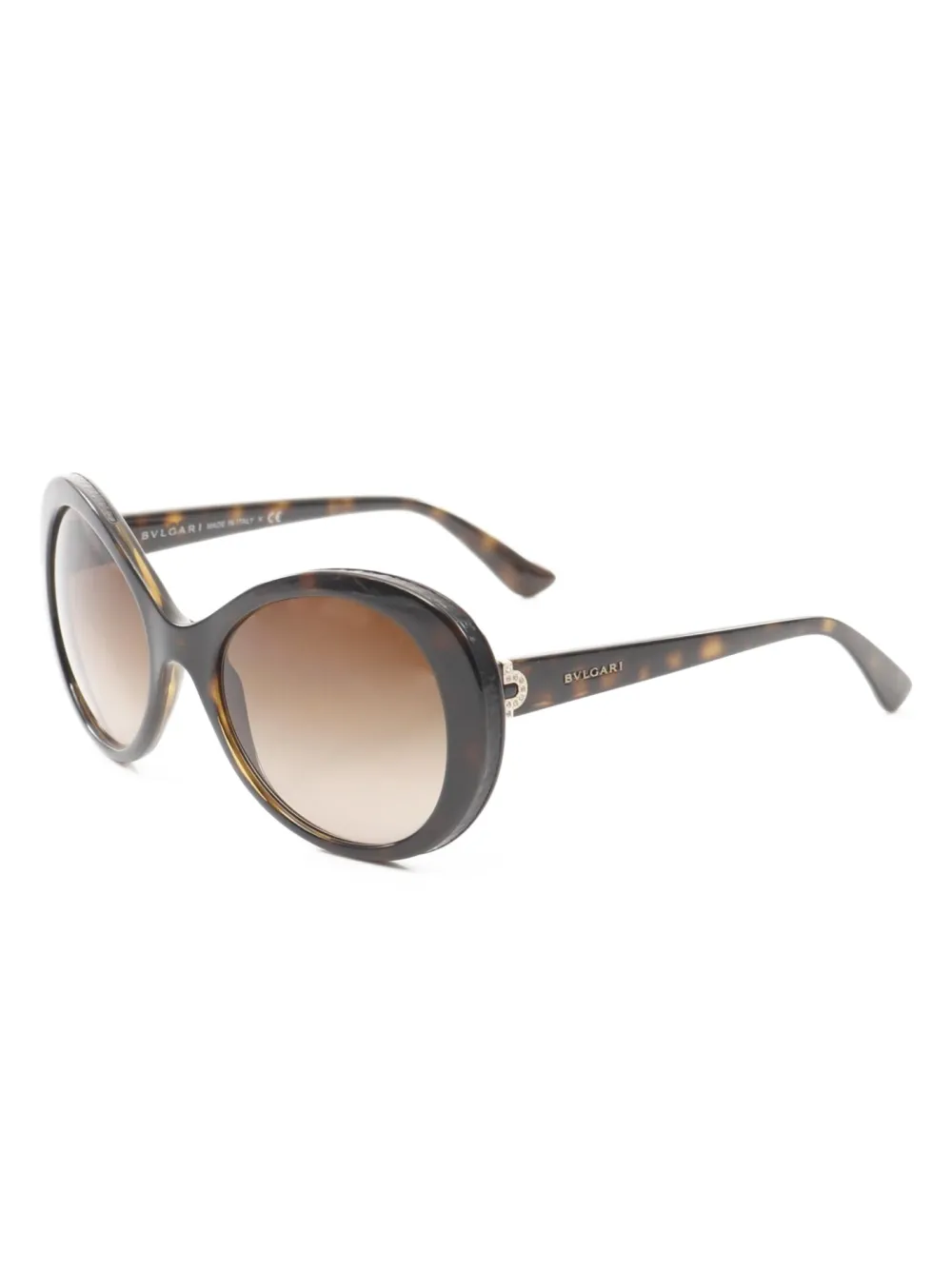 Bvlgari Pre-Owned 2010s tortoiseshell-effect sunglasses | Image 2