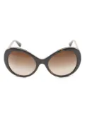 Bvlgari Pre-Owned 2010s tortoiseshell-effect sunglasses - Brown