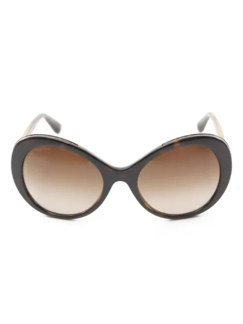 Bvlgari Pre-Owned lentes de sol con efecto carey 2010