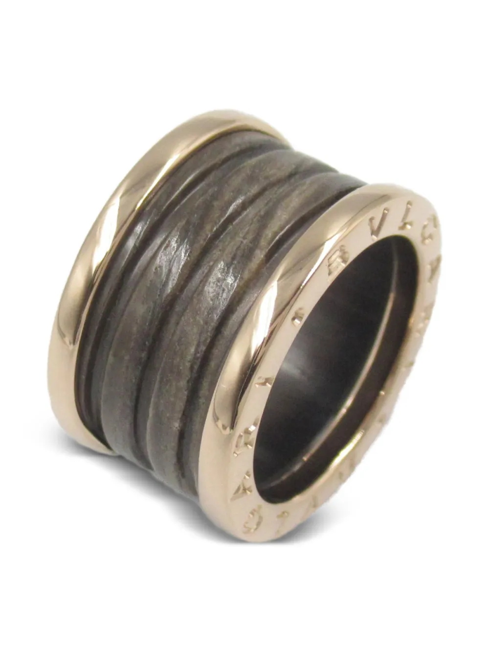 Bvlgari Pre-Owned 2010s ビー ゼロワン リング 18Kローズゴールド - ゴールドトーン Bvlgari Pre-Owned 2010s ビー ゼロワン リング 18Kローズゴールド - ゴールドトーン