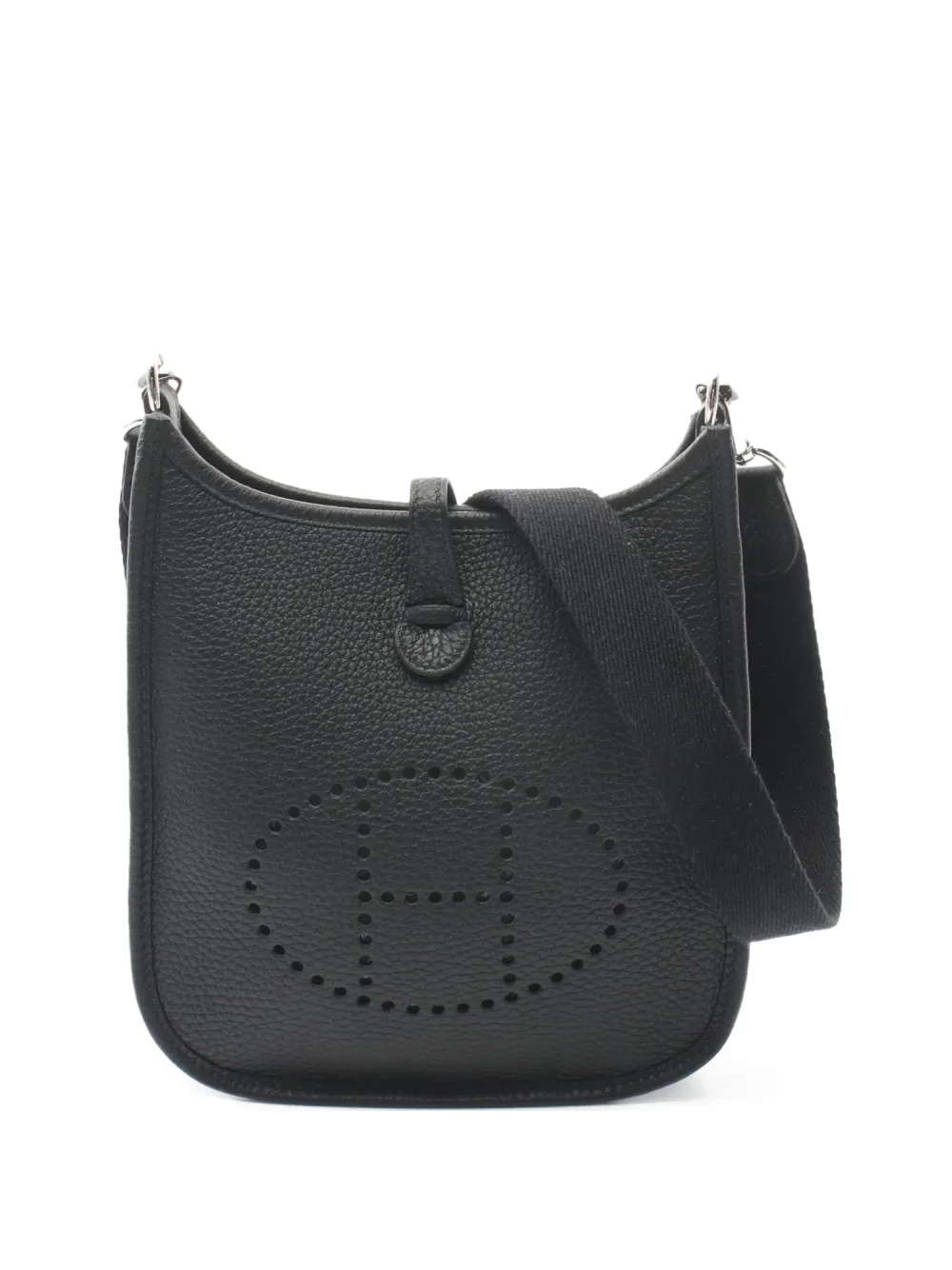 Hermès Pre-Owned 2023 エヴリン PM ハンドバッグ - ブラック Hermès Pre-Owned 2023 エヴリン PM ハンドバッグ - ブラック