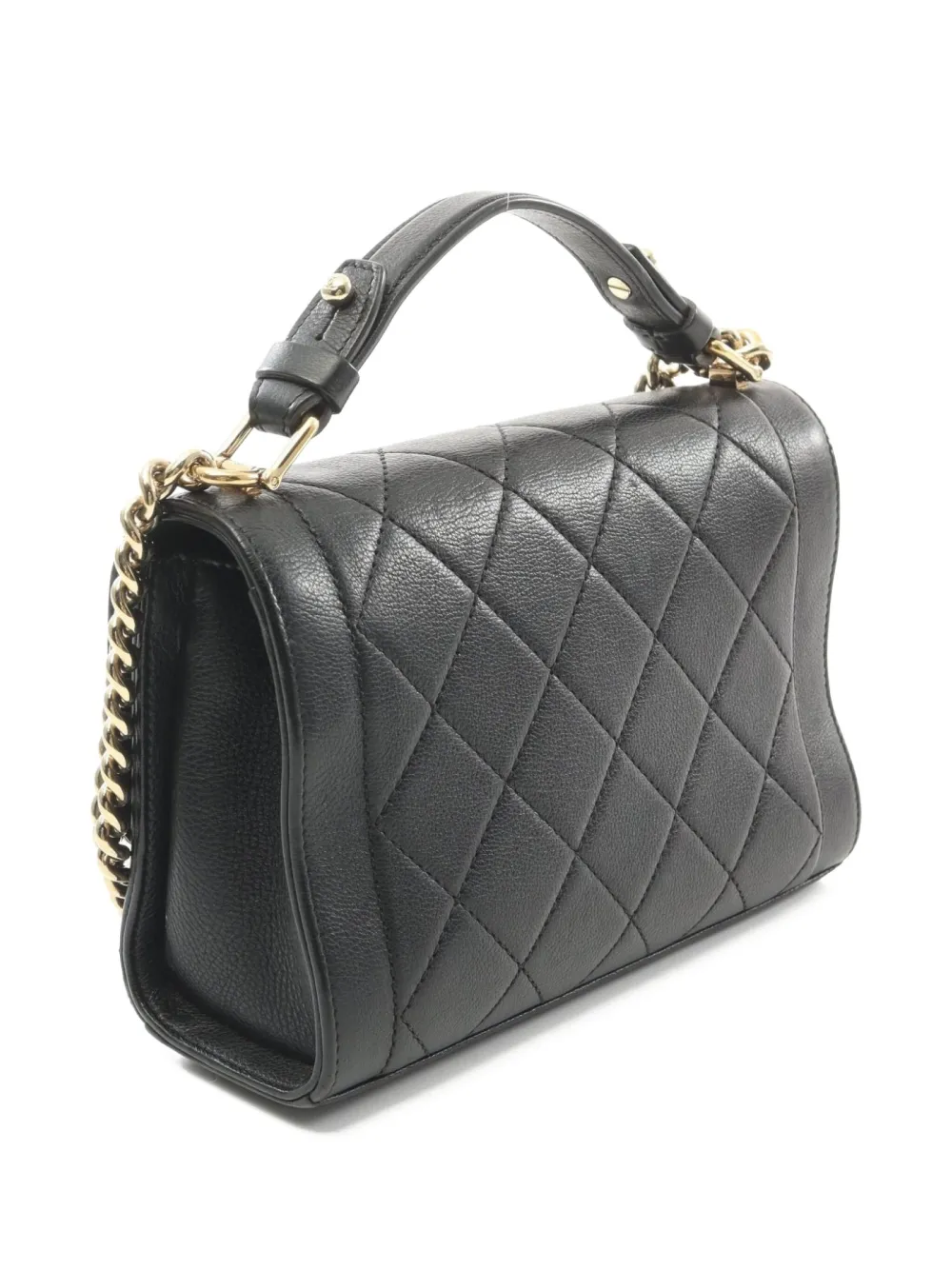 Pre-owned Chanel 2016-2017 Label Click Two-way Handbag