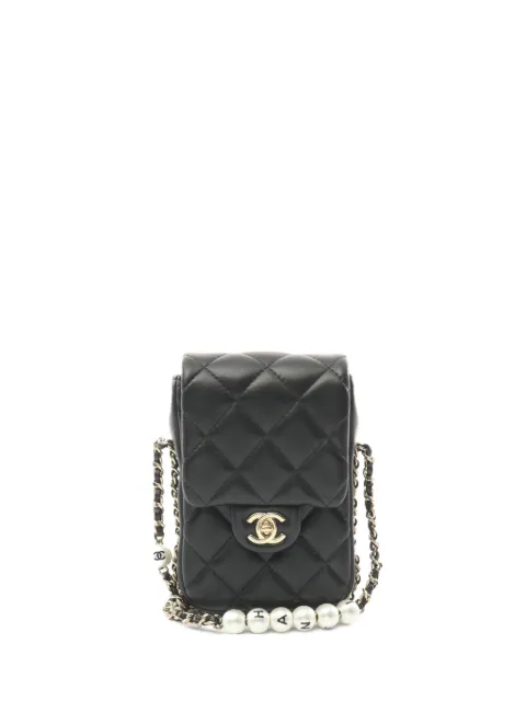 CHANEL Pre-Owned funda para celular matelassé 2019