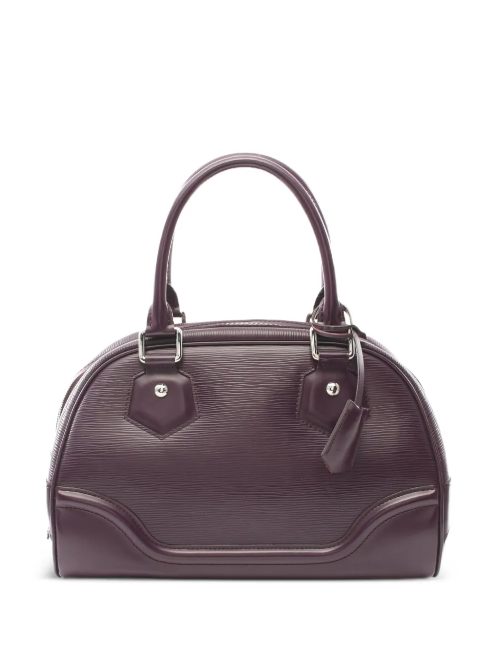 Louis Vuitton Pre-Owned 2008 ボーリング モンテーニュ PM ハンドバッグ - パープル Louis Vuitton Pre-Owned 2008 ボーリング モンテーニュ PM ハンドバッグ - パープル