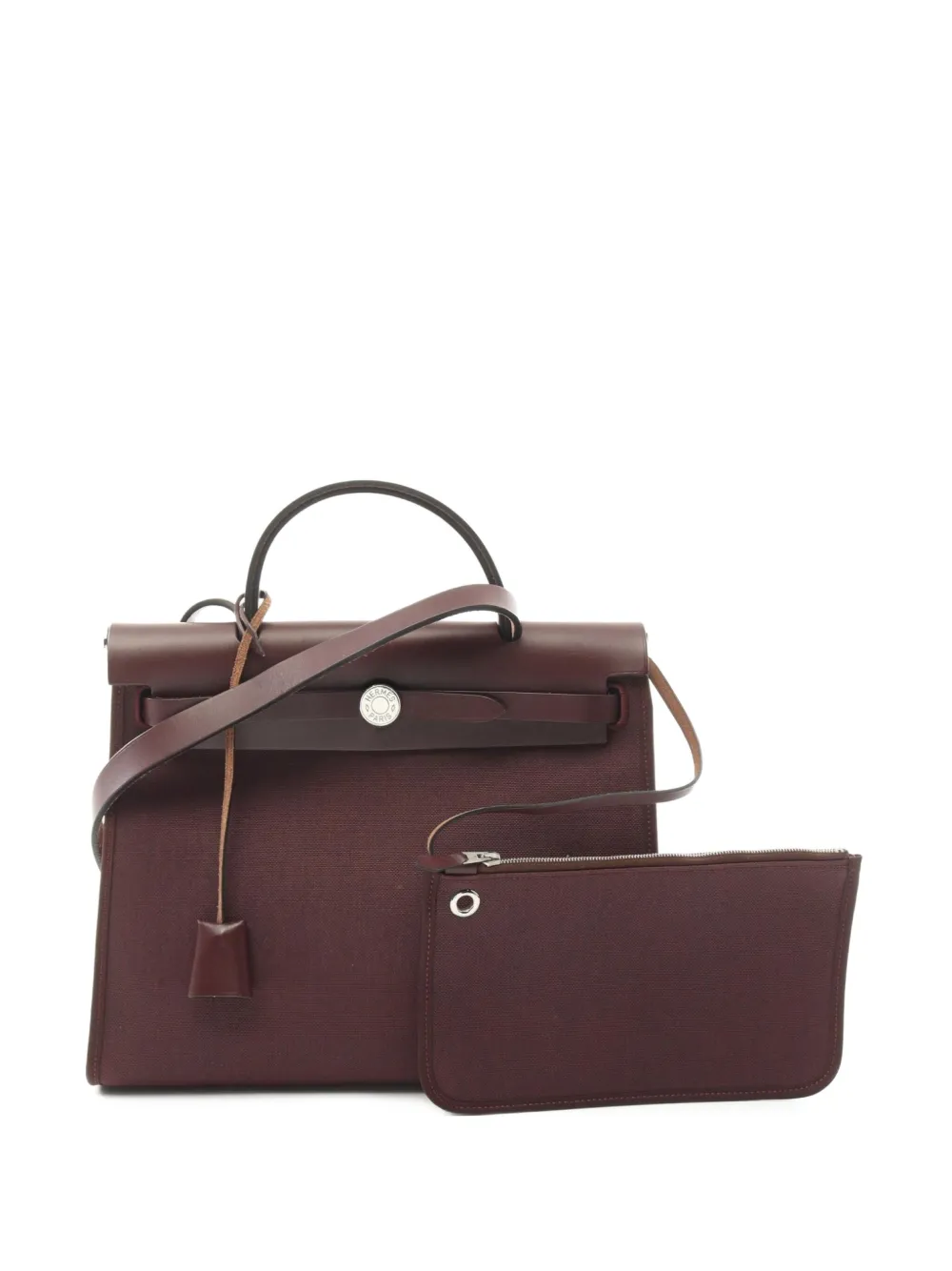 Hermès Pre-Owned 2015 エールバッグ ジップ PM 2wayハンドバッグ - レッド Hermès Pre-Owned 2015 エールバッグ ジップ PM 2wayハンドバッグ - レッド