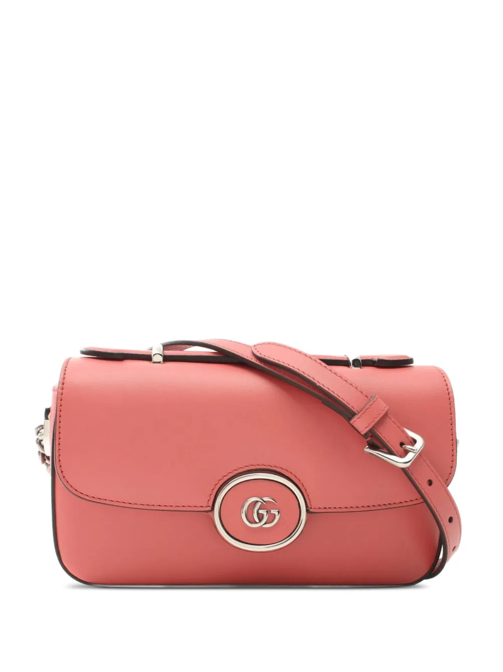 Pre-owned Gucci 2020s Petite Gg Two-way Handbag
