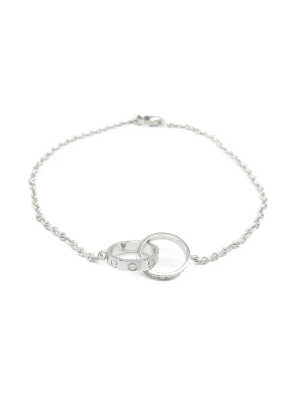 Cartier 2010s ベビーラブ ブレスレット 18Kホワイトゴールド - シルバートーン Cartier 2010s ベビーラブ ブレスレット 18Kホワイトゴールド - シルバートーン