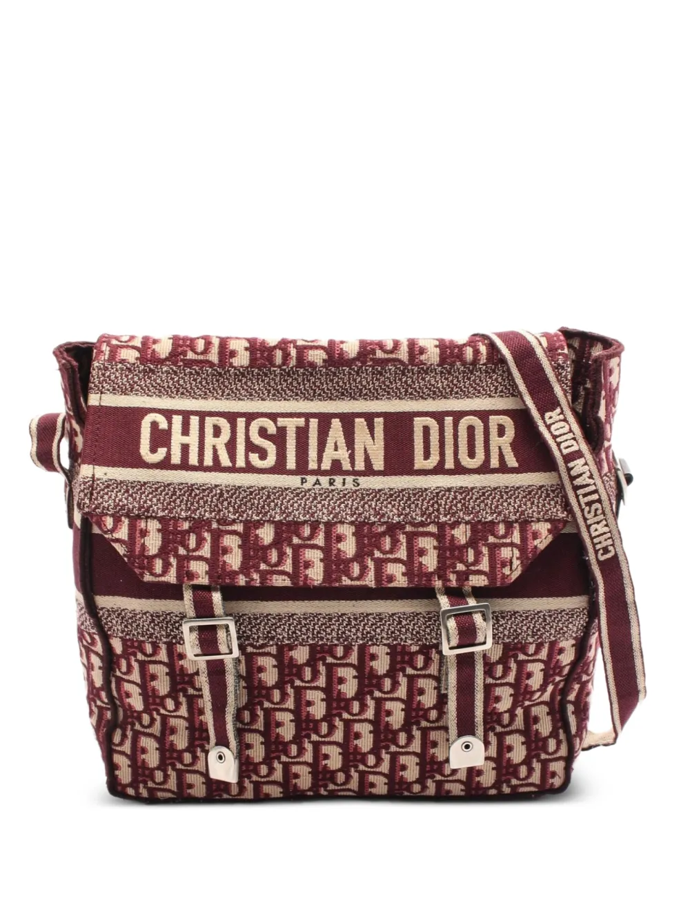 Christian Dior Pre-Owned 2010s ディオールキャンプ ショルダーバッグ - レッド Christian Dior Pre-Owned 2010s ディオールキャンプ ショルダーバッグ - レッド