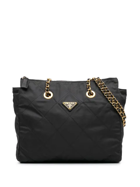Prada Pre-Owned 2000-2013 Medium Tessuto Impuntu tote bag