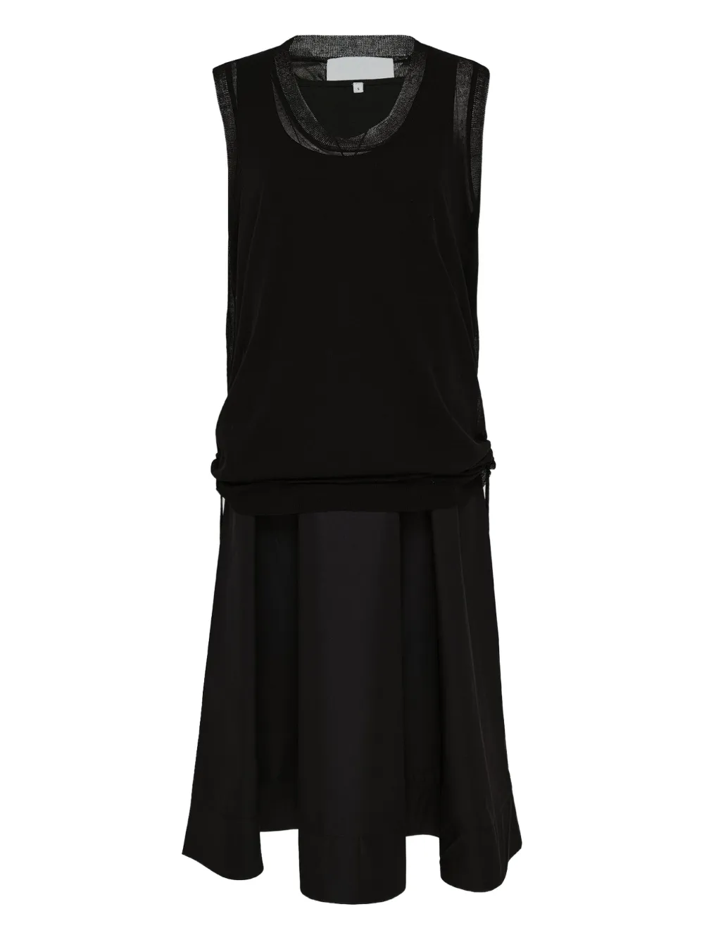 3.1 Phillip Lim layered sleeveless dress - ブラック 3.1 Phillip Lim layered sleeveless dress - ブラック