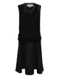 3.1 Phillip Lim layered sleeveless dress - Black