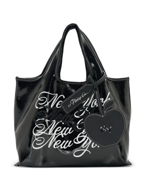 3.1 Phillip Lim Market patent leather tote bag