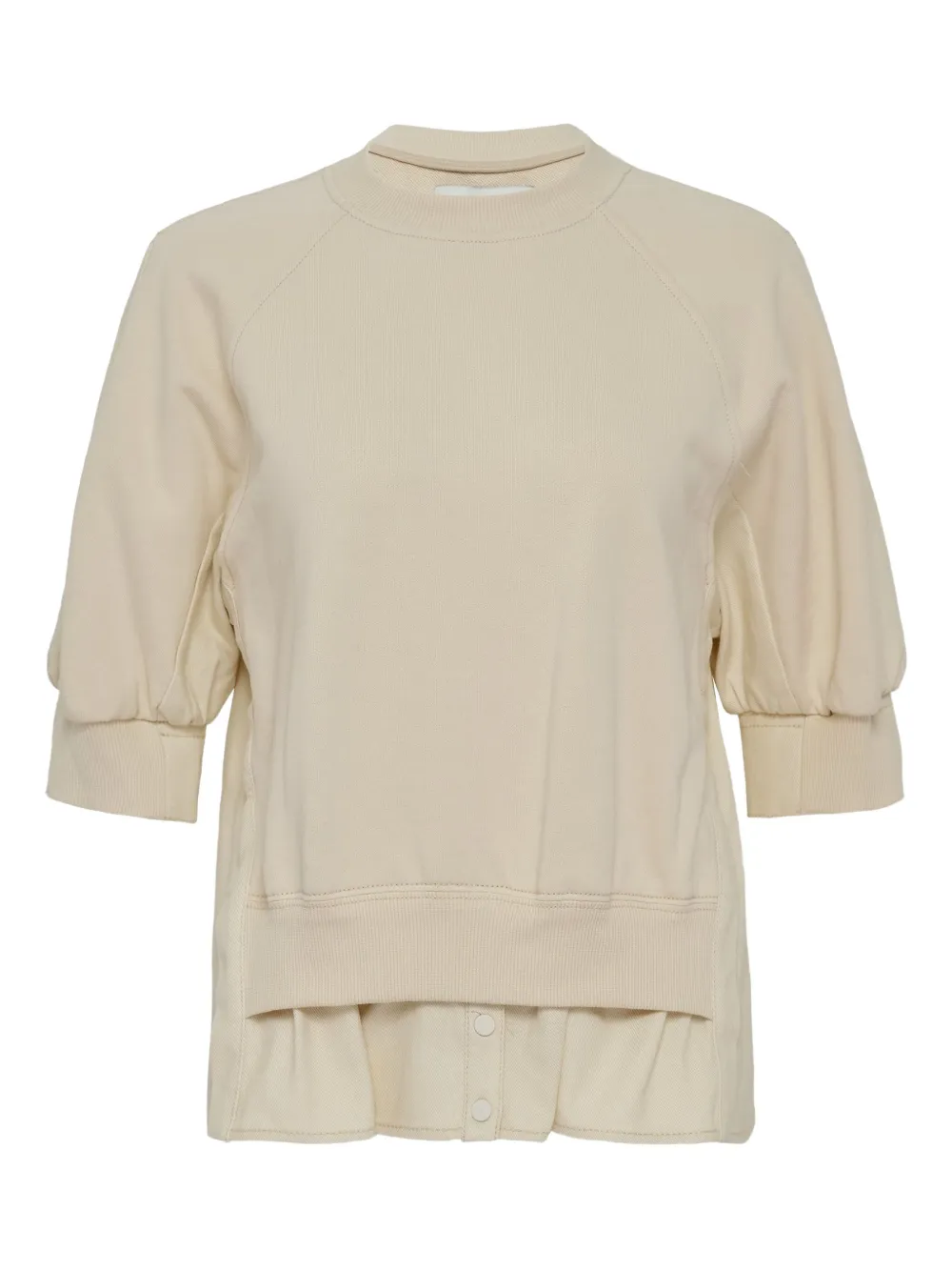3.1 Phillip Lim Puff-sleeve Sweatshirt In Neutral